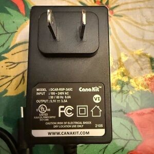 AC/DC Power Adapter Wall Charger OEM Tested Working Black 5V